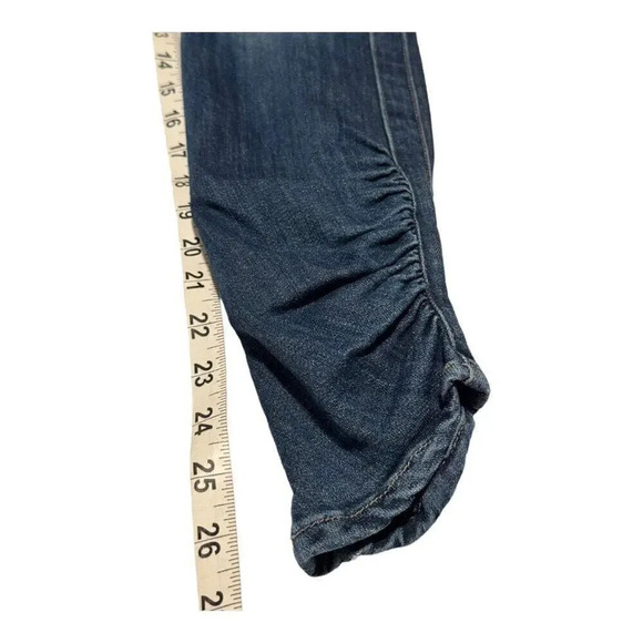 Joe's Jeans Size W 26 The Icon Mid Rise Shirred Cuff Skinny Ankle Jeans - Picture 6 of 6
